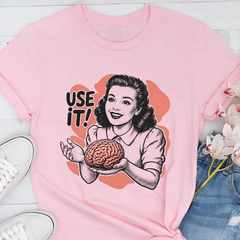 Use It Brain Anatomy Graphic T-Shirt