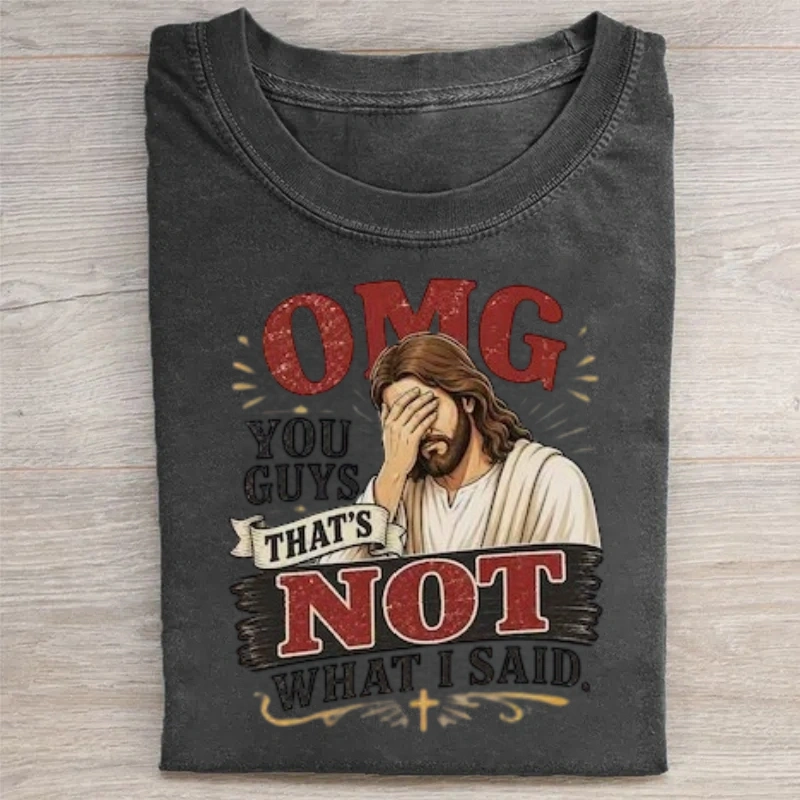 Funny Faith Humor Graphic T-Shirt