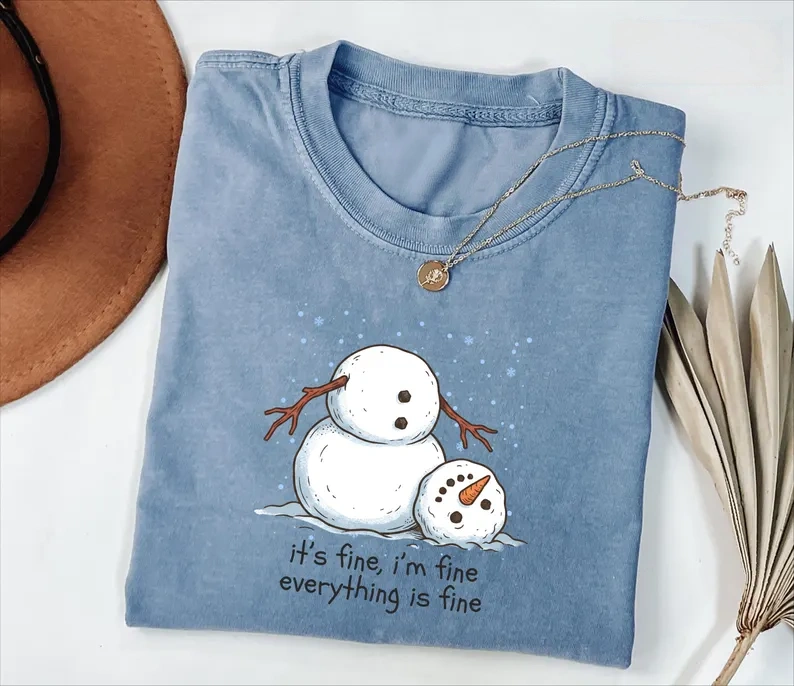 It’s Fine I’m Fine Everything Is Fine T-Shirt