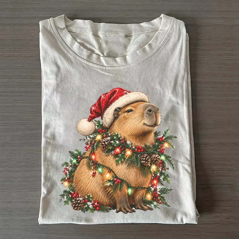 Christmas Capybara T-shirt
