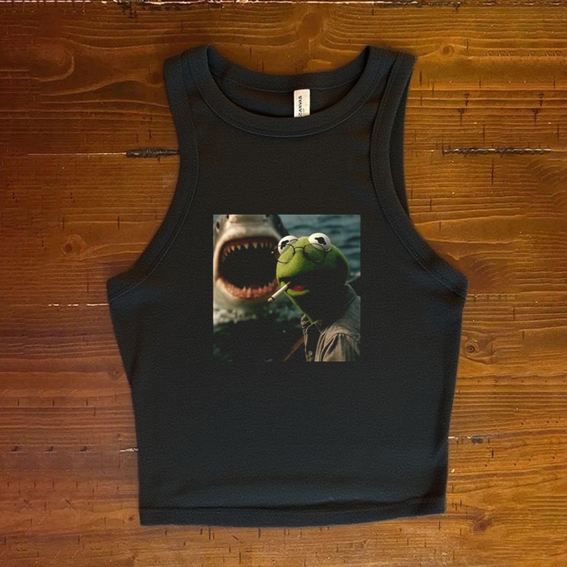 Funny Graphic Tank Top - Vintage Washed Apparel by VanceMade