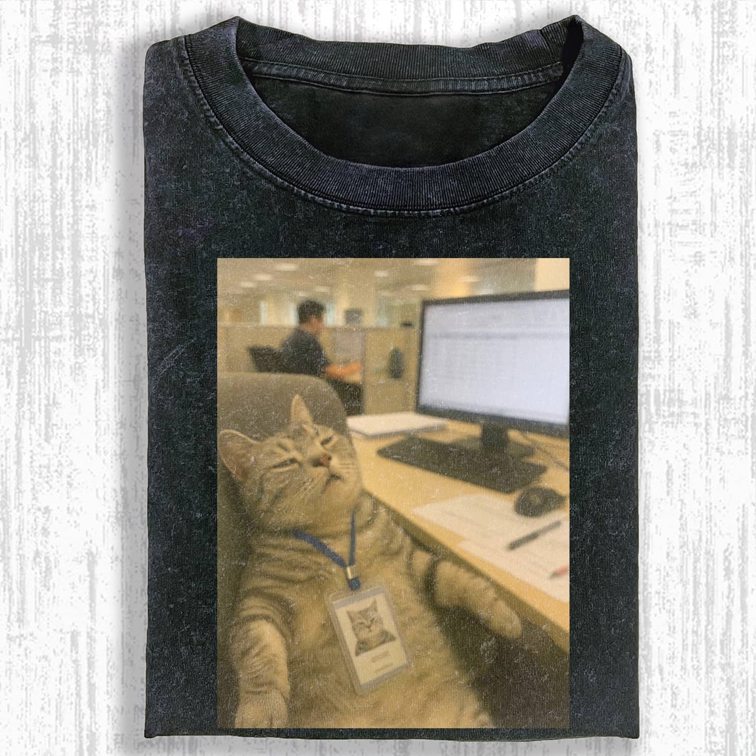 FUNNY CAT MEME ICON T-SHIRT