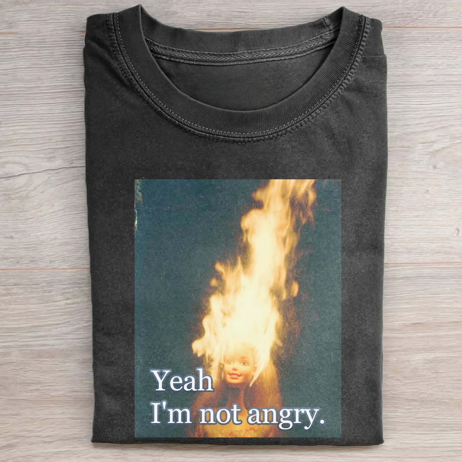 Funny Doll Face EMOJI MEME ICON T-SHIRT
