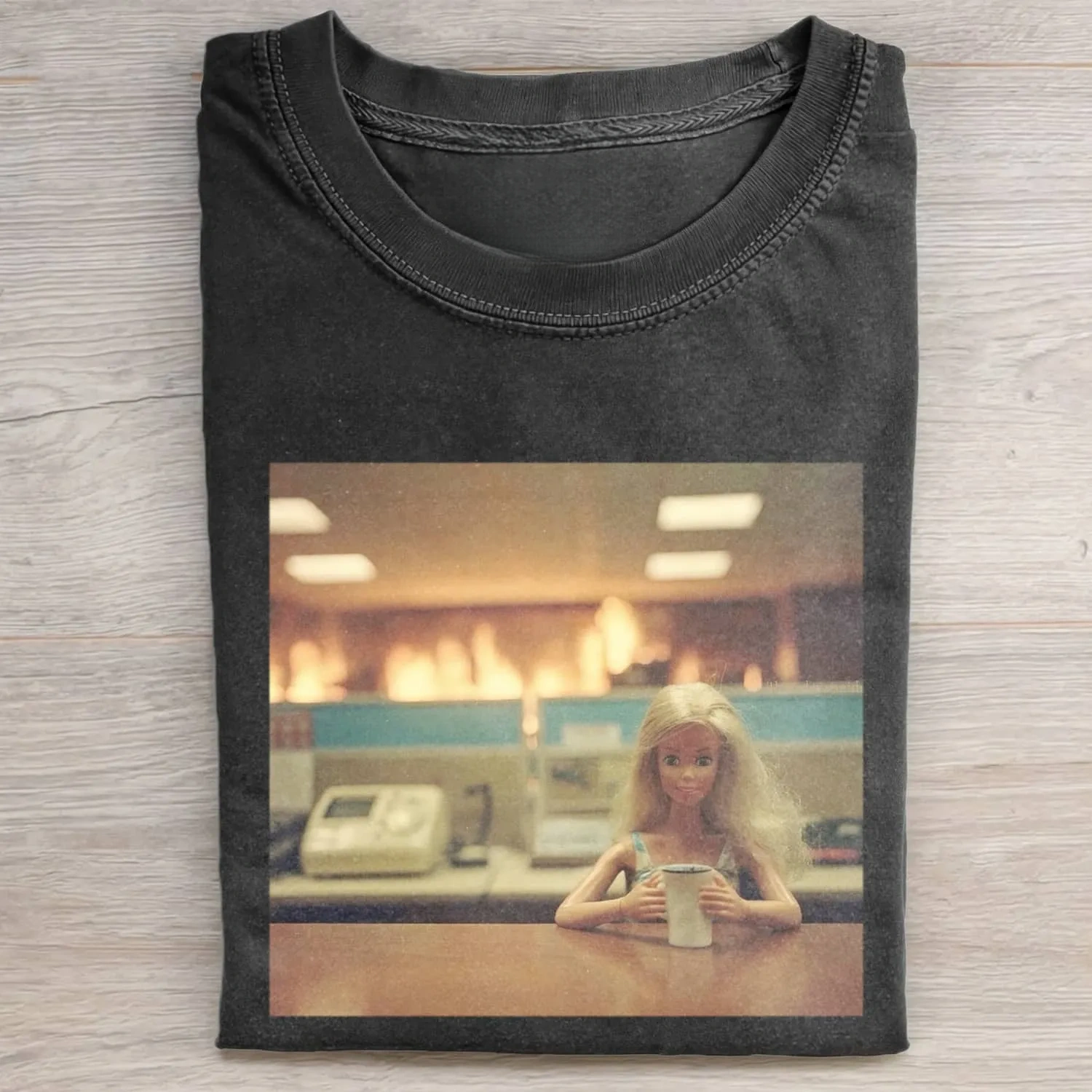 Funny Doll FaceCORE MEME MOOD ICON TEE