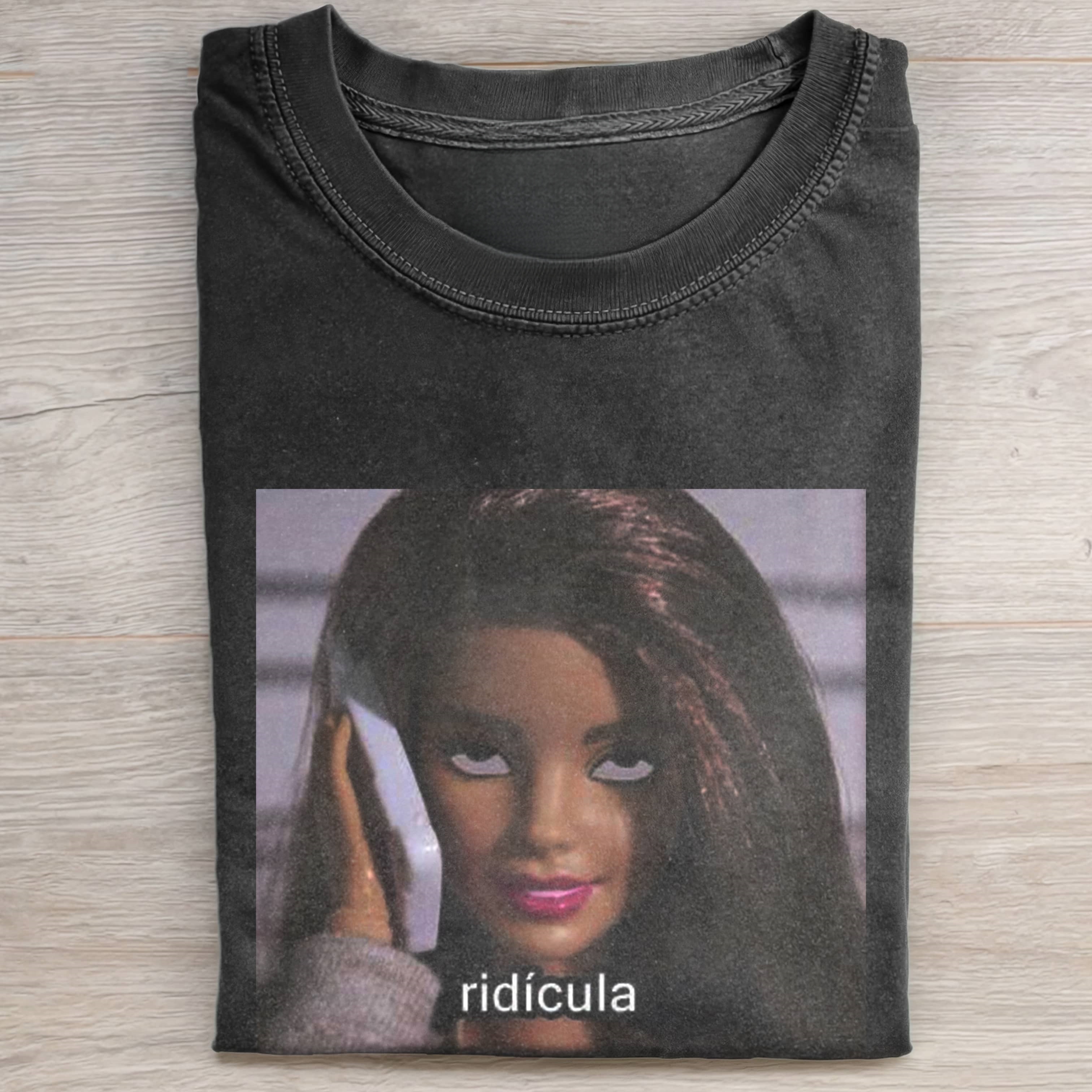 DARK Funny Doll FaceCORE T-SHIRT