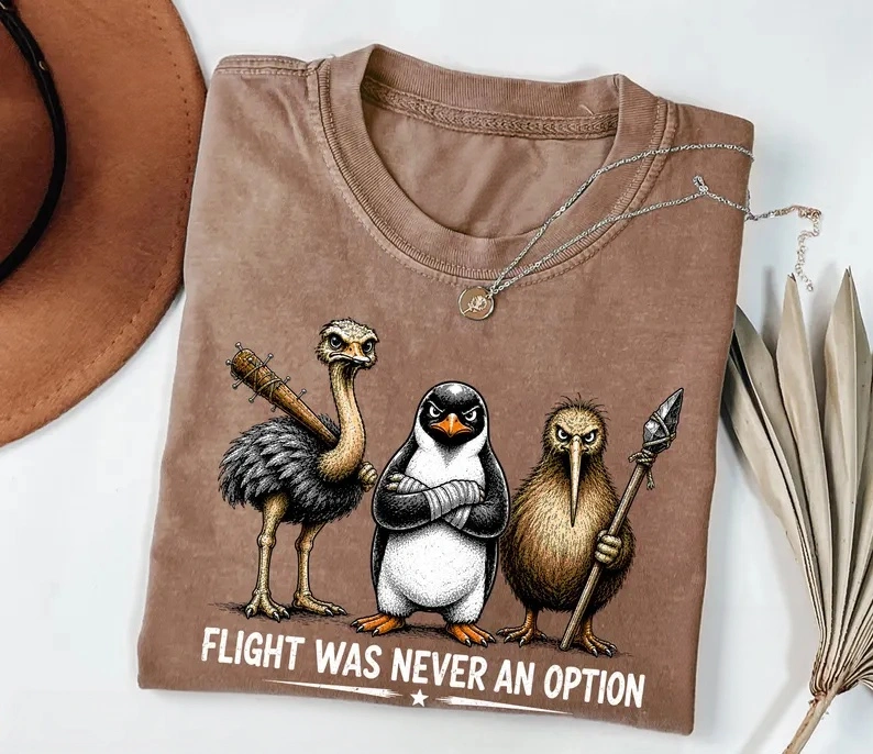 Flight Was Never An Option Bird T-Shirt