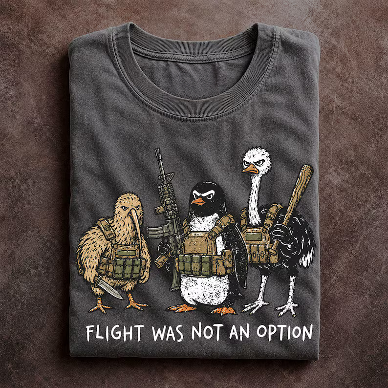 Flight Was Not An Option Bird T-Shirt