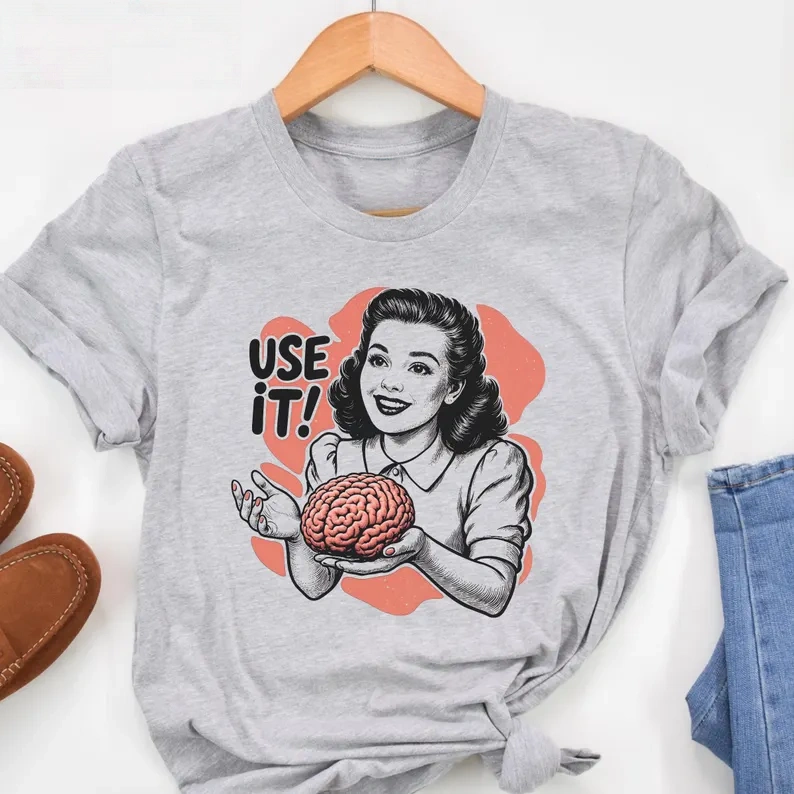 Use It Brain Anatomy Graphic T-Shirt