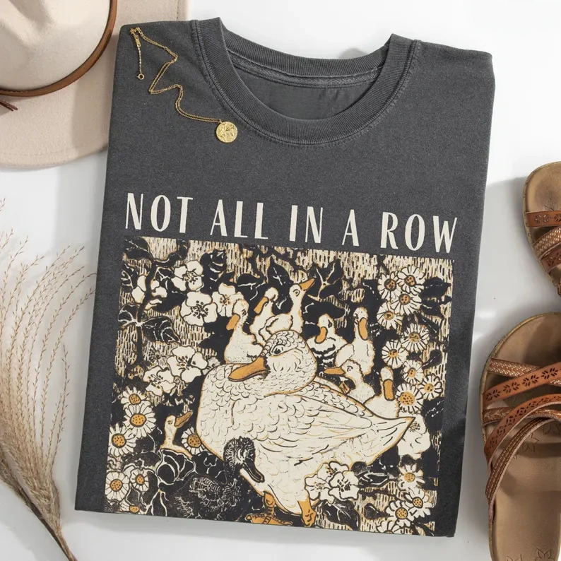 Ducks Not In A Row Graphic T-Shirt