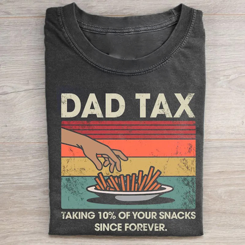 ShawnCraft® Official: Dad Tax T-shirt - Premium Breathable Cotton Apparel