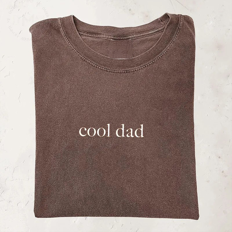 Cool Dad T-shirt - Vintage Washed Apparel by VanceMade