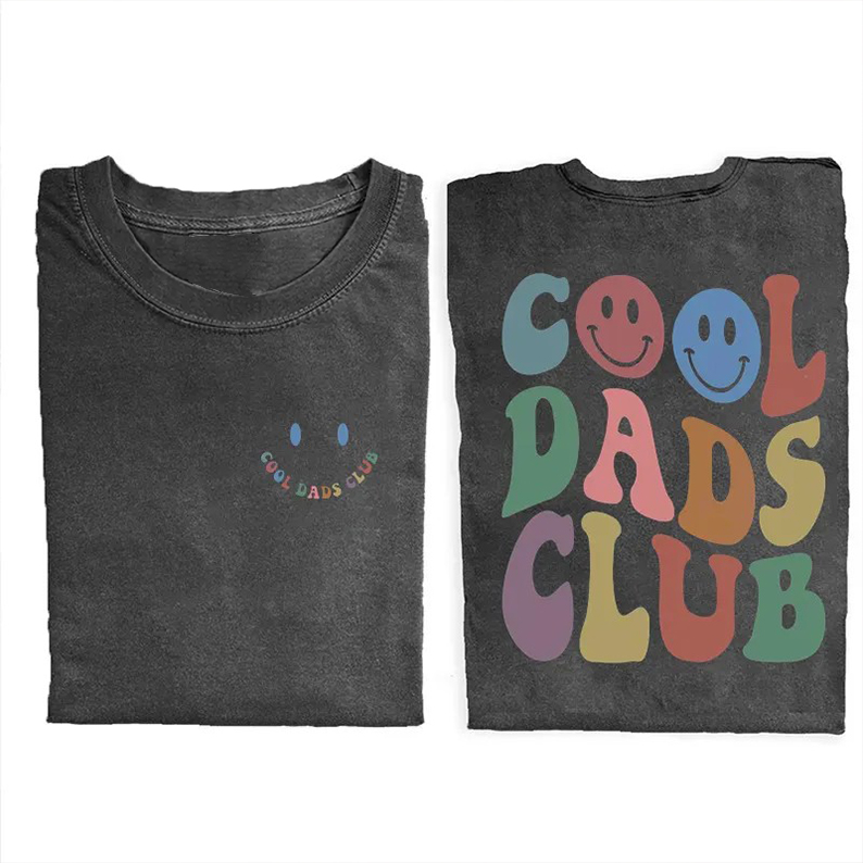Cool Dads Club T-shirt - Vintage Washed Apparel by VanceMade