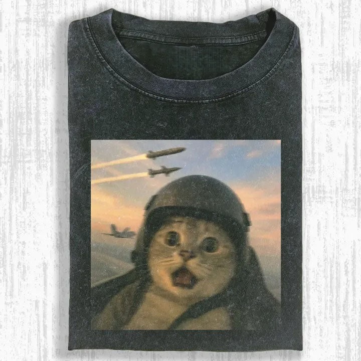 FUNNY CAT T-SHIRT