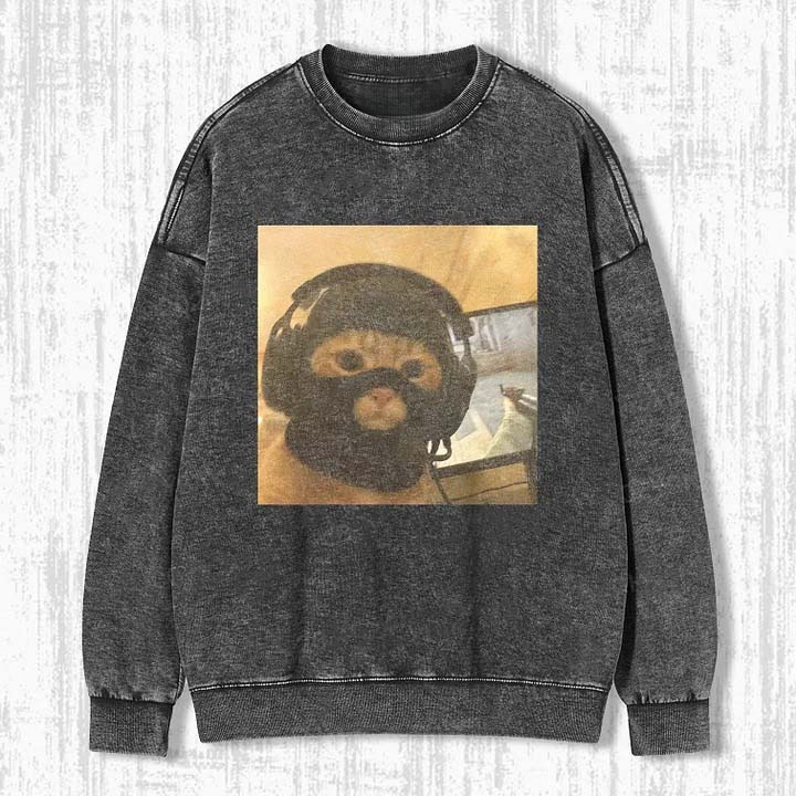 FUNNY CAT SWEATSHIRTS & HOODIES