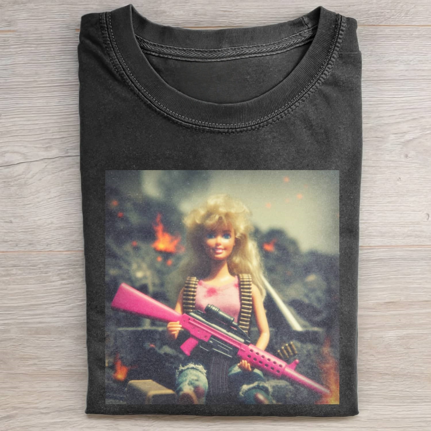 Funny Doll FaceCORE MEME MOOD ICON TEE