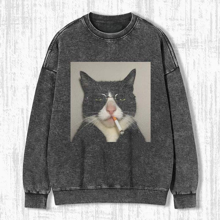 WACKY CAT SWEATSHIRTS & HOODIES
