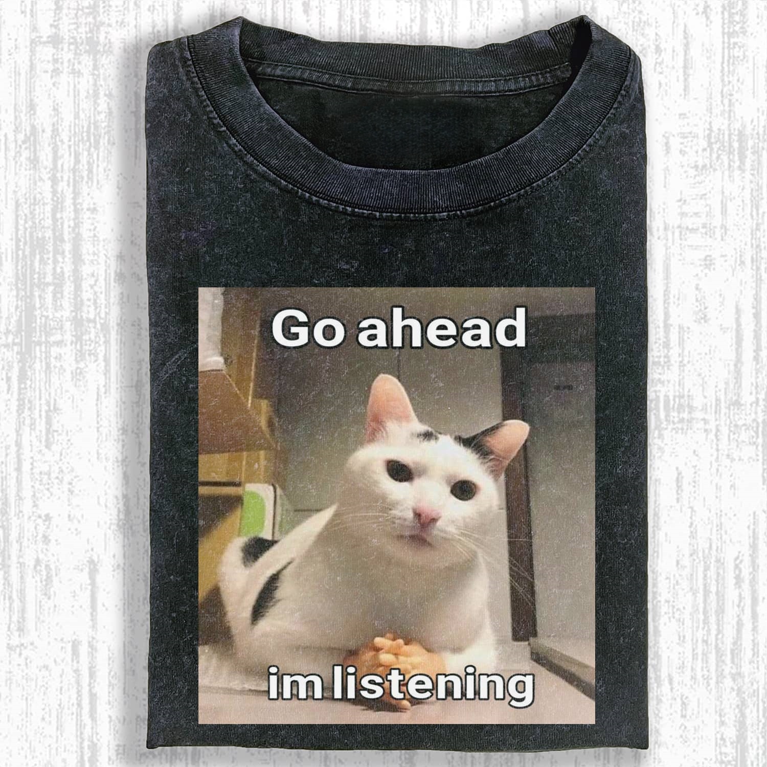 CAT MEME ICON T-SHIRT