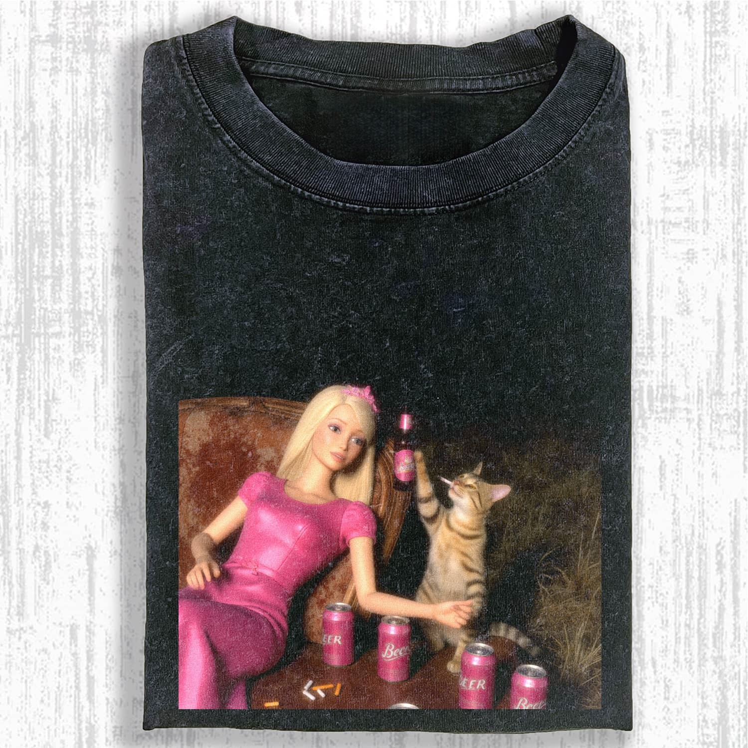 Funny Doll Face MEME T-SHIRT