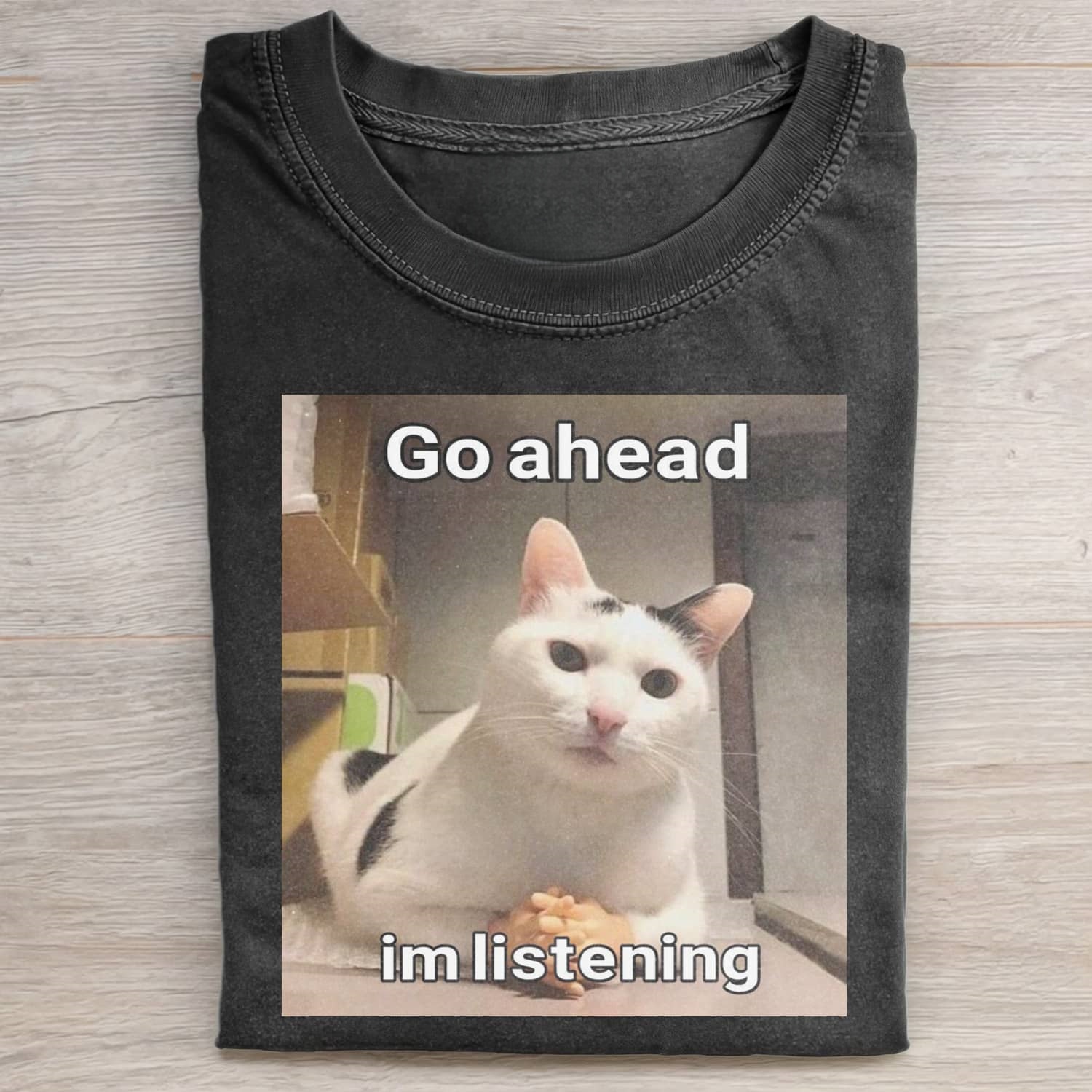 CAT MEME ICON T-SHIRT