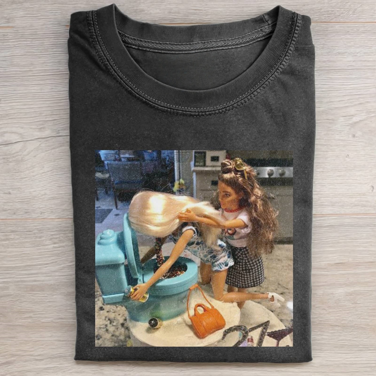 Funny Doll Face PARTY GIRL T-SHIRT