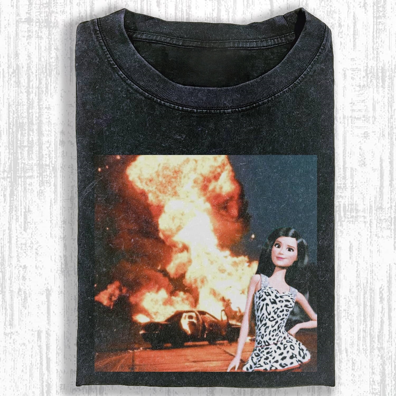 MOOD DOLL GIRL MEME T-SHIRT