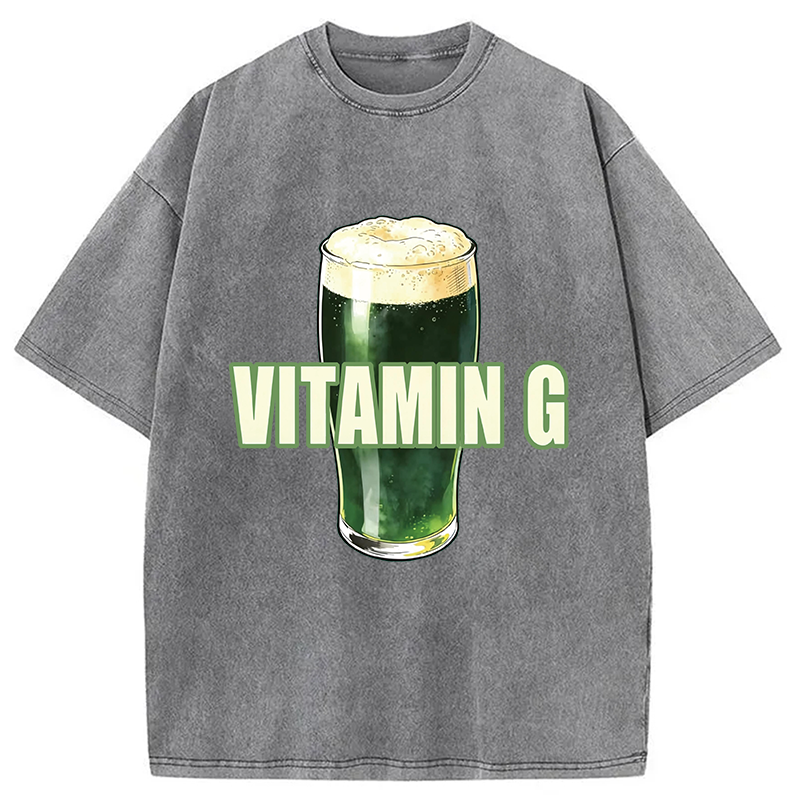 Vitamin G St. Patrick's Washed T-Shirt-Vance