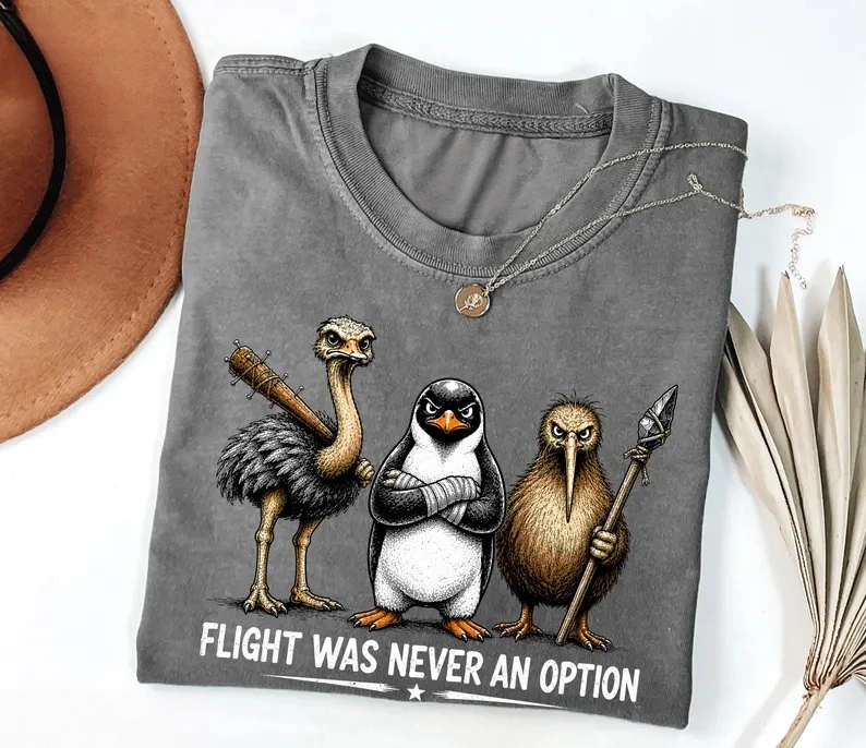 Flight Was Never An Option Bird T-Shirt
