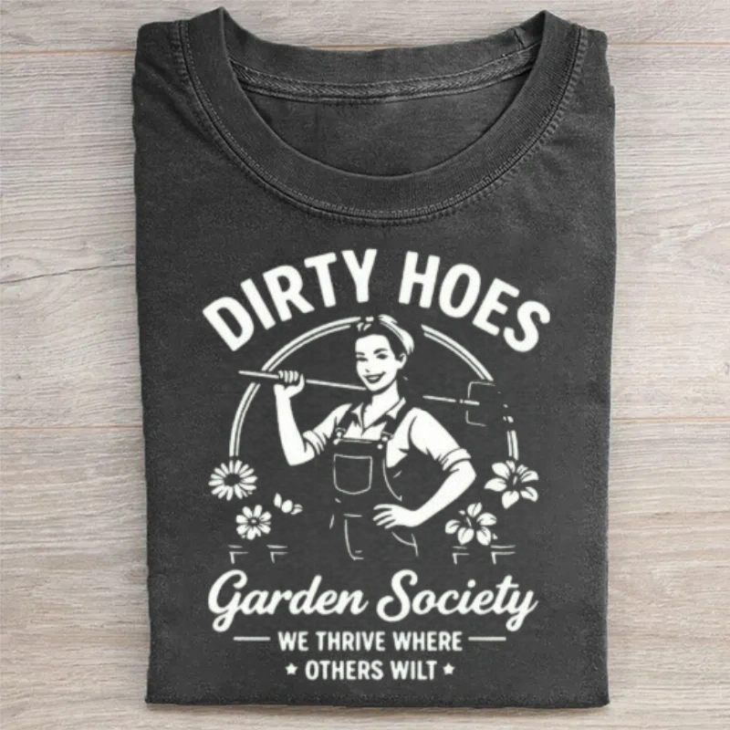 We Thrive Where Others Wilt Gardening T-Shirt