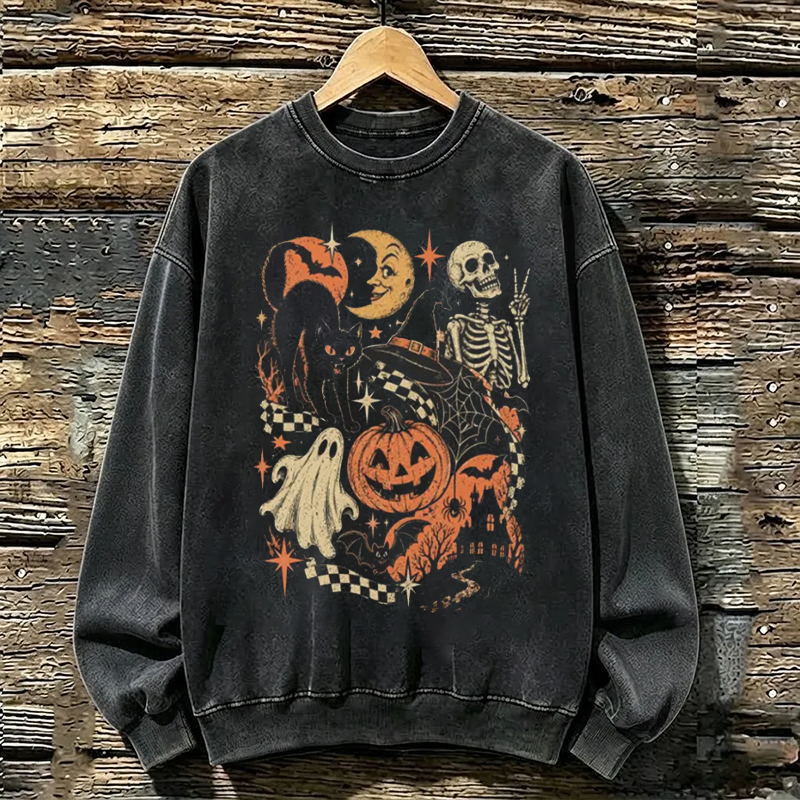 Retro Halloween Sweatshirt