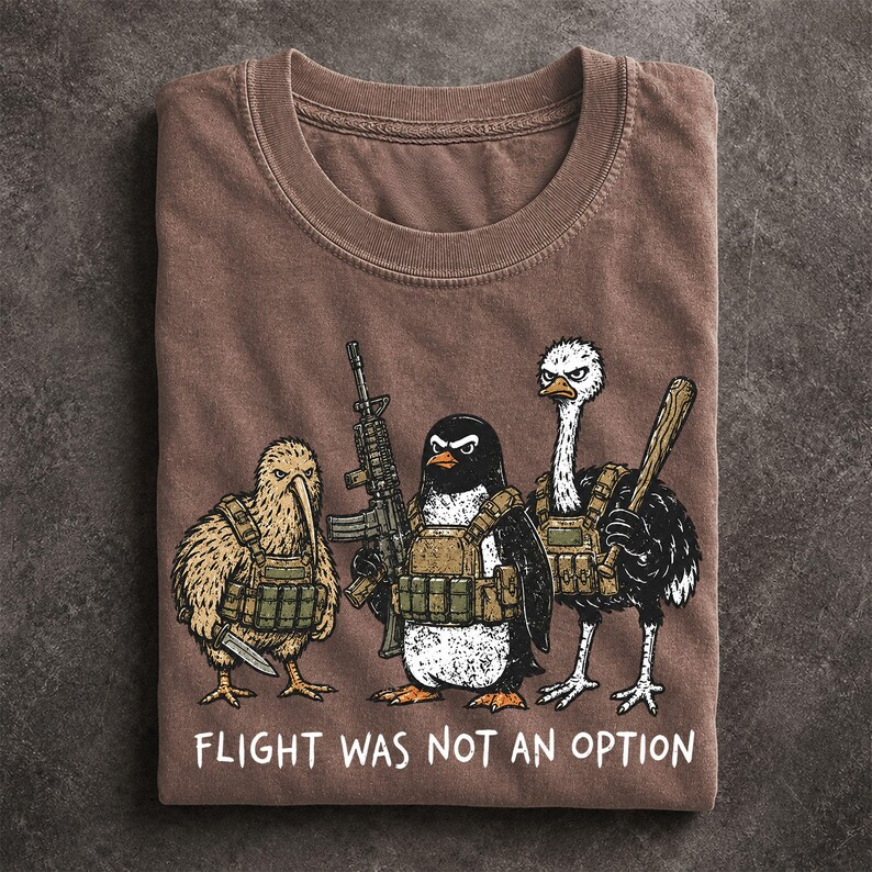 Flight Was Not An Option Bird T-Shirt