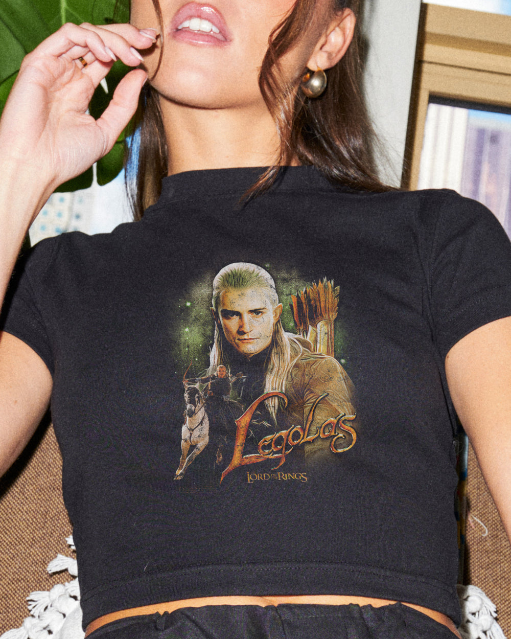 Vintage Legolas Baby Tee - Vintage Washed Apparel by VanceMade