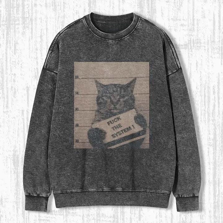 OUTLAW CAT SWEATSHIRTS & HOODIES