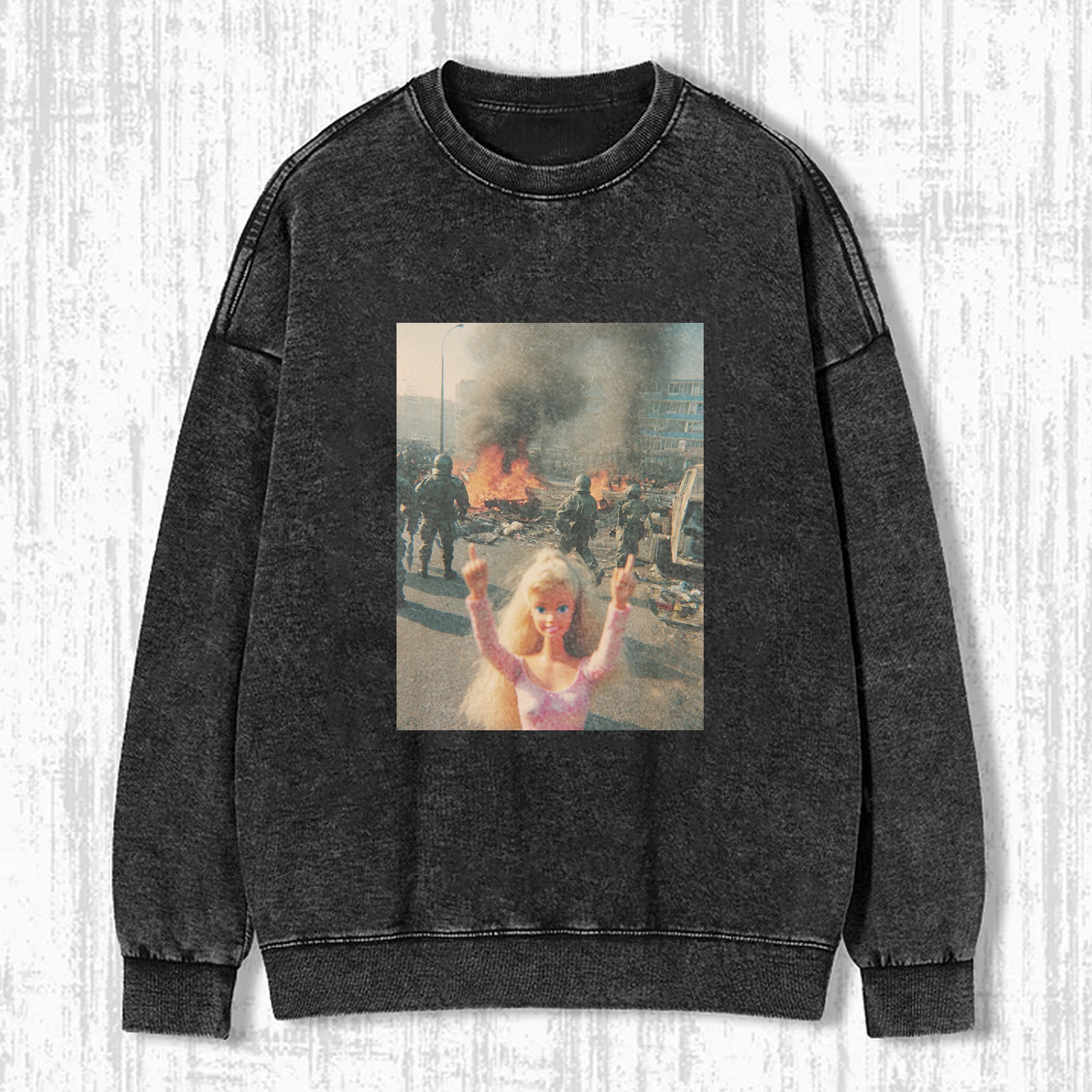 BATTLEFIELD Funny Doll Face TEE