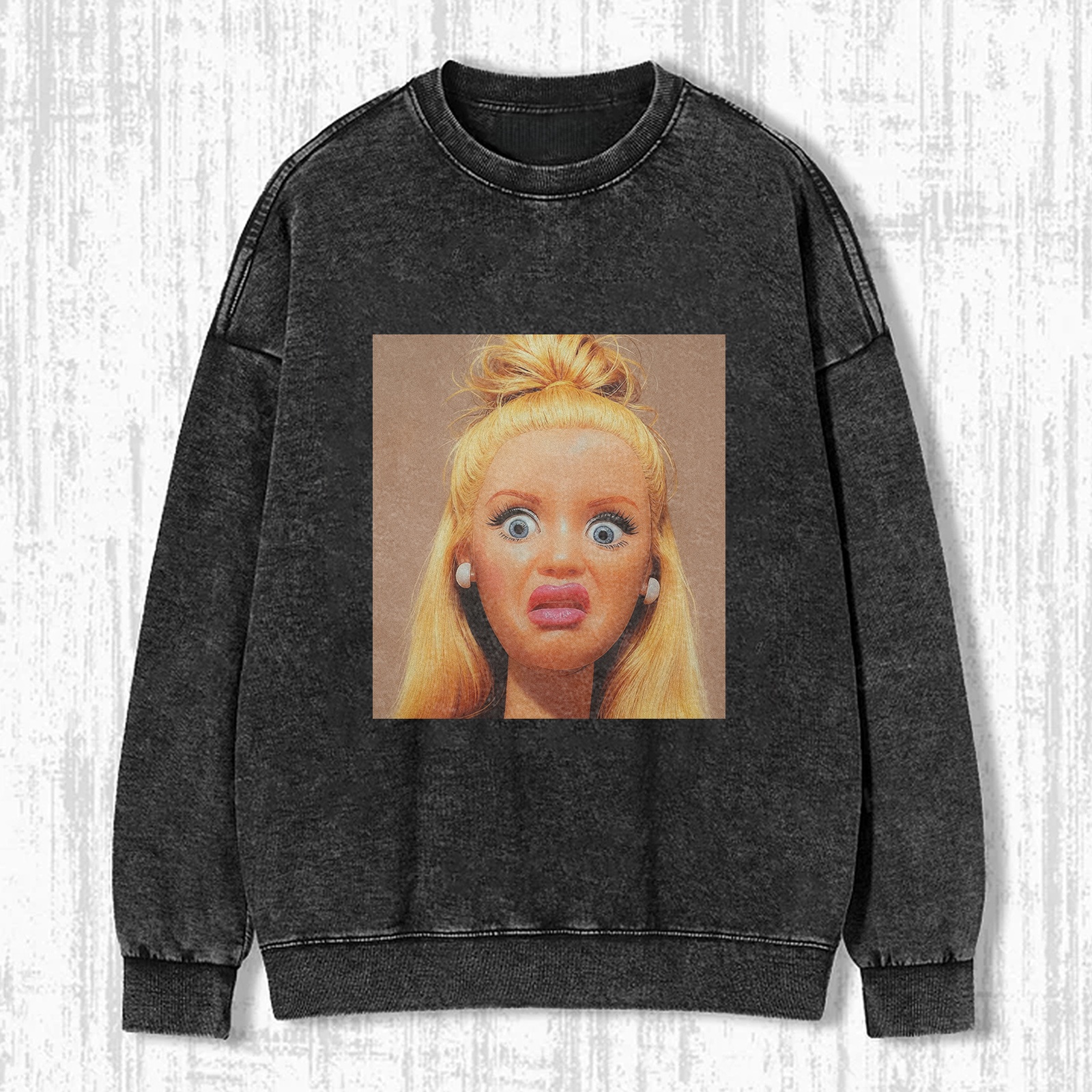 Funny Doll Face MEME ICON TEE