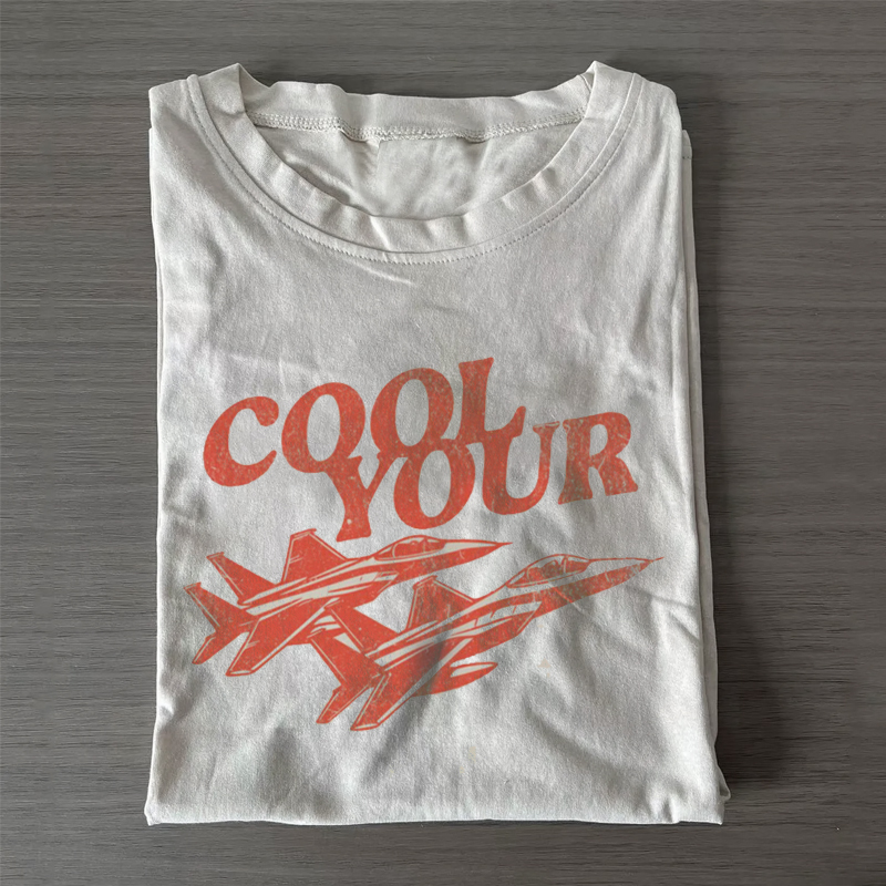 Cool Your Jets T-shirt - Vintage Washed Apparel by VanceMade