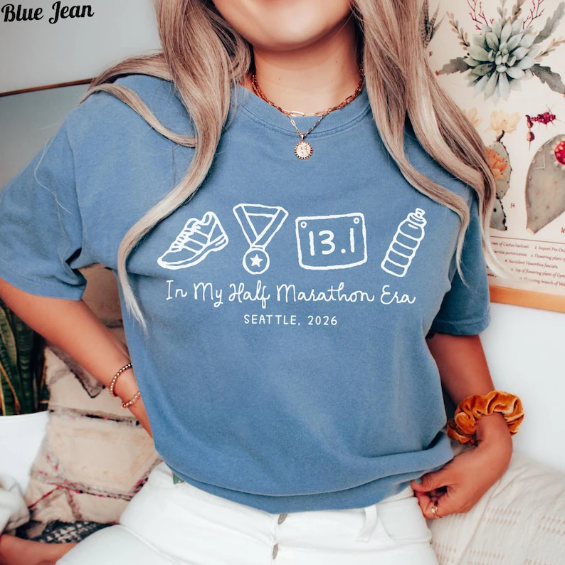 In My Half Marathon Era Custom T-Shirt