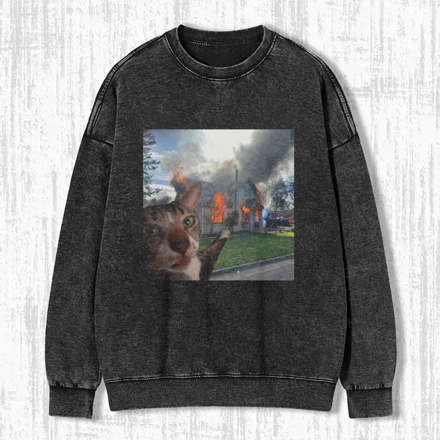 CAT MEME ICON SWEATSHIRTS