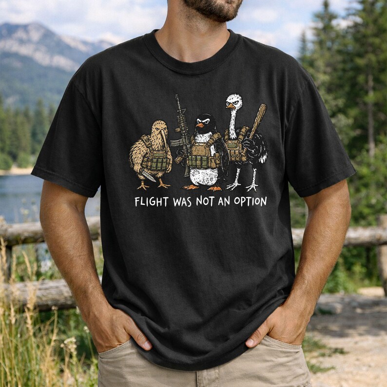 Flight Was Not An Option Bird T-Shirt