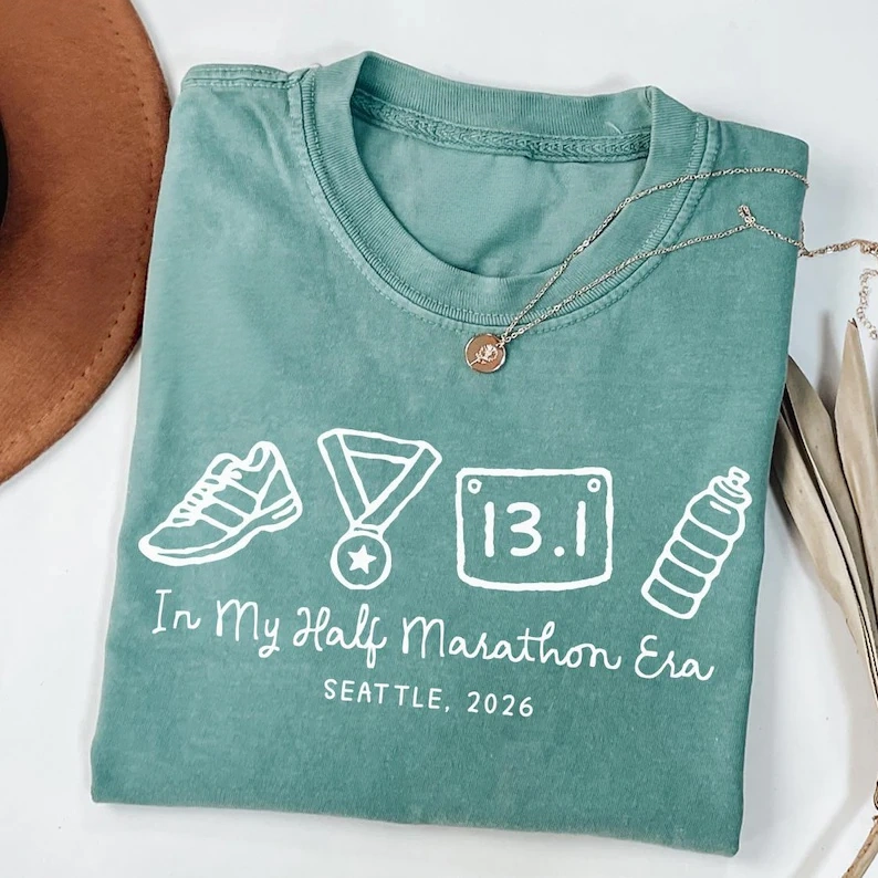 In My Half Marathon Era Custom T-Shirt
