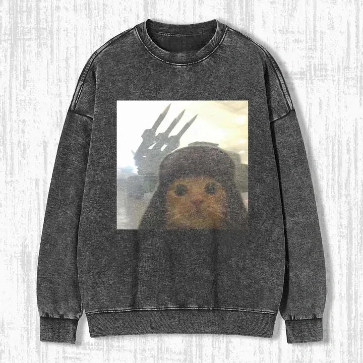 WACKY CAT SWEATSHIRTS & HOODIES