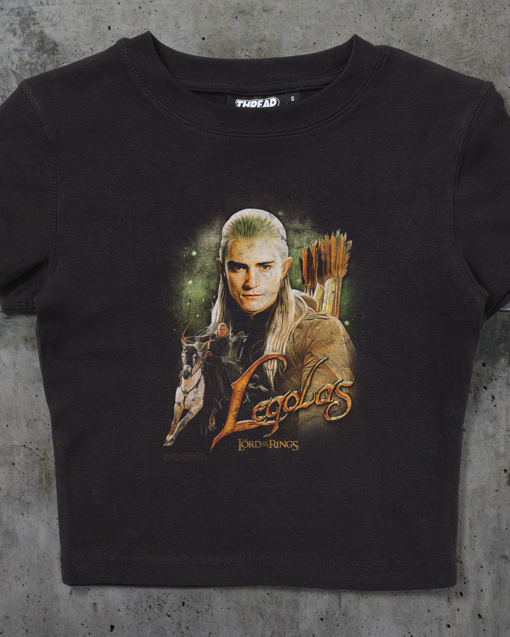 Vintage Legolas Baby Tee - Vintage Washed Apparel by VanceMade
