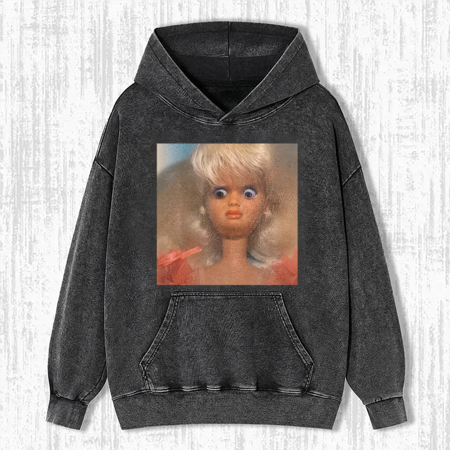 Funny Doll Face EMOJI MEME ICON T-SHIRT