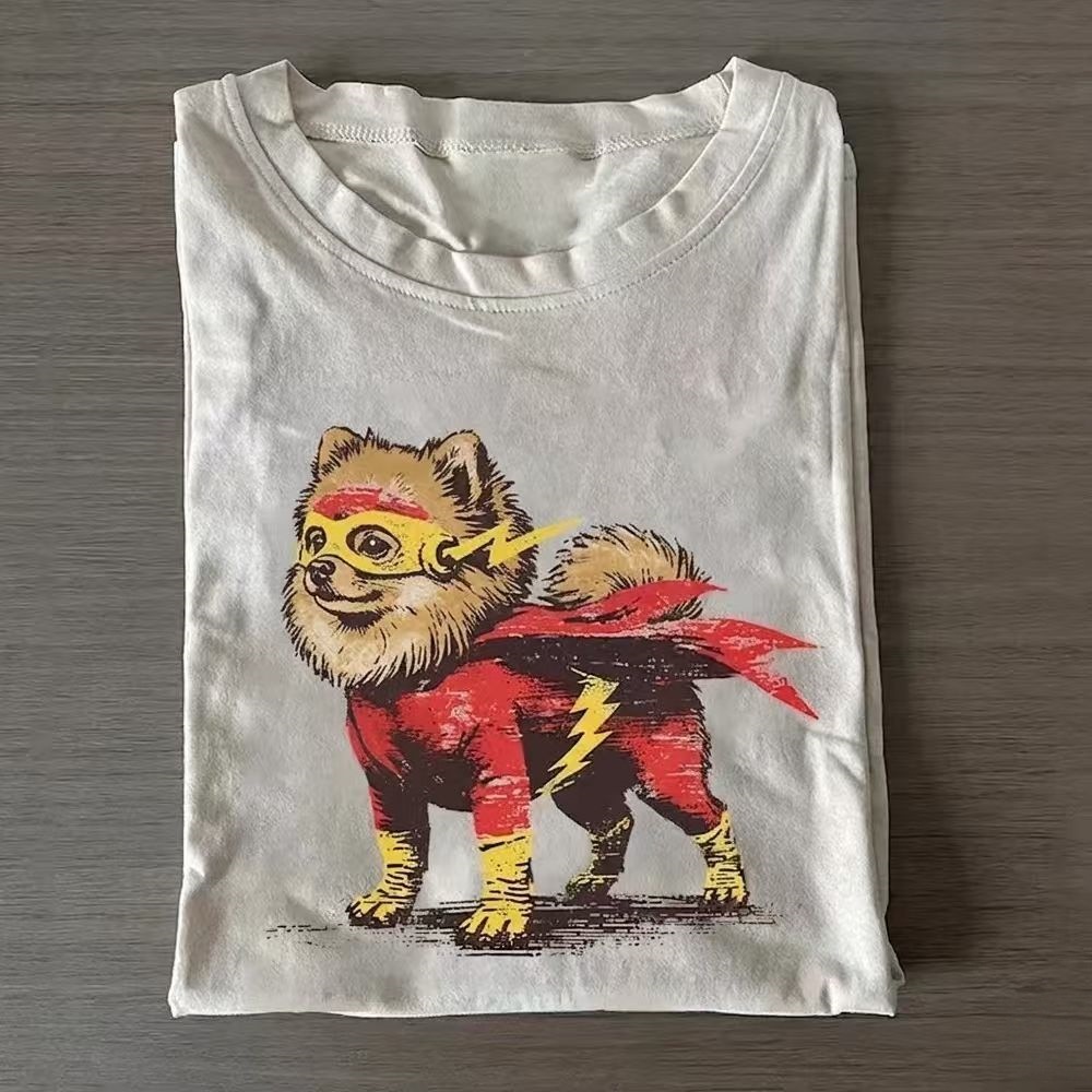 Pomeranian Superhero T-shirt