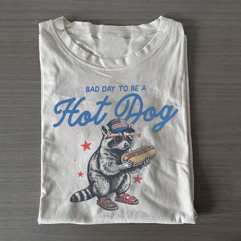 Bad Day to Be a Hot Dog T-shirt