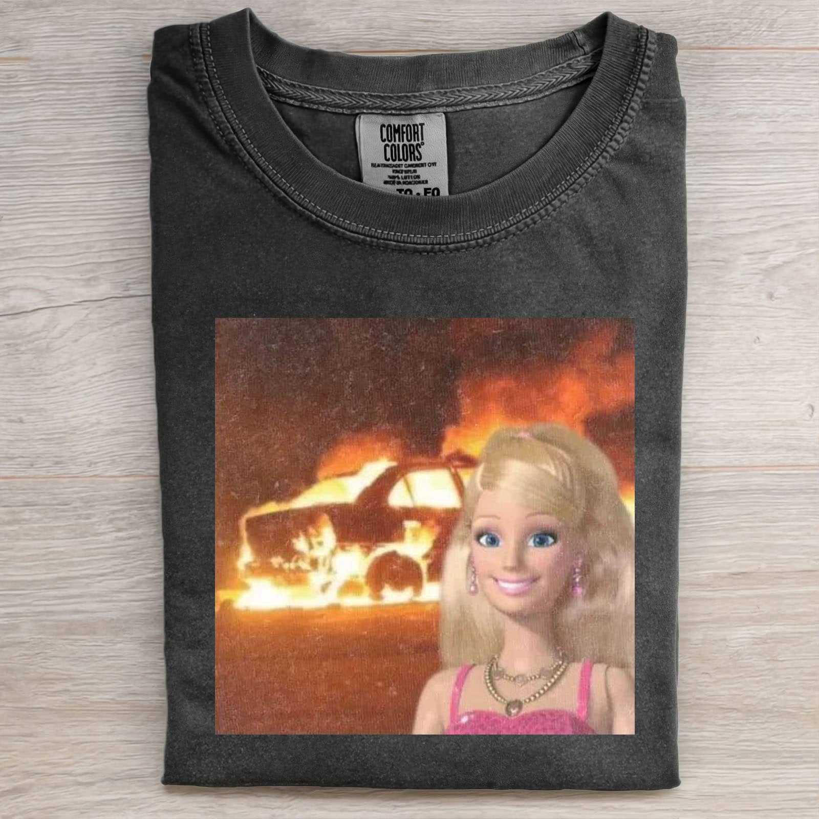DOLL GIRL MEME T-SHIRT - Vintage Washed Apparel by VanceMade