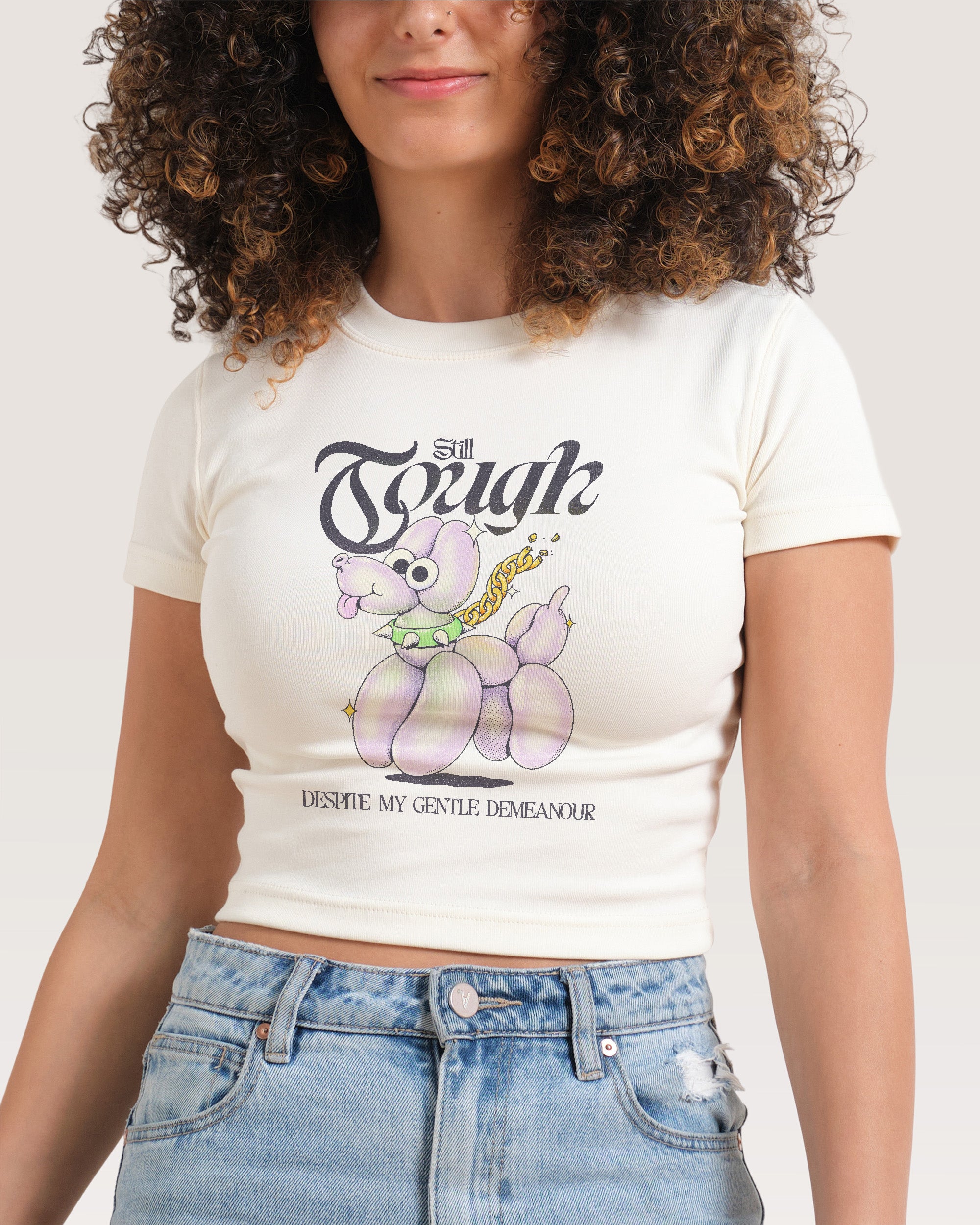 Still Tough Baby Tee-Vance