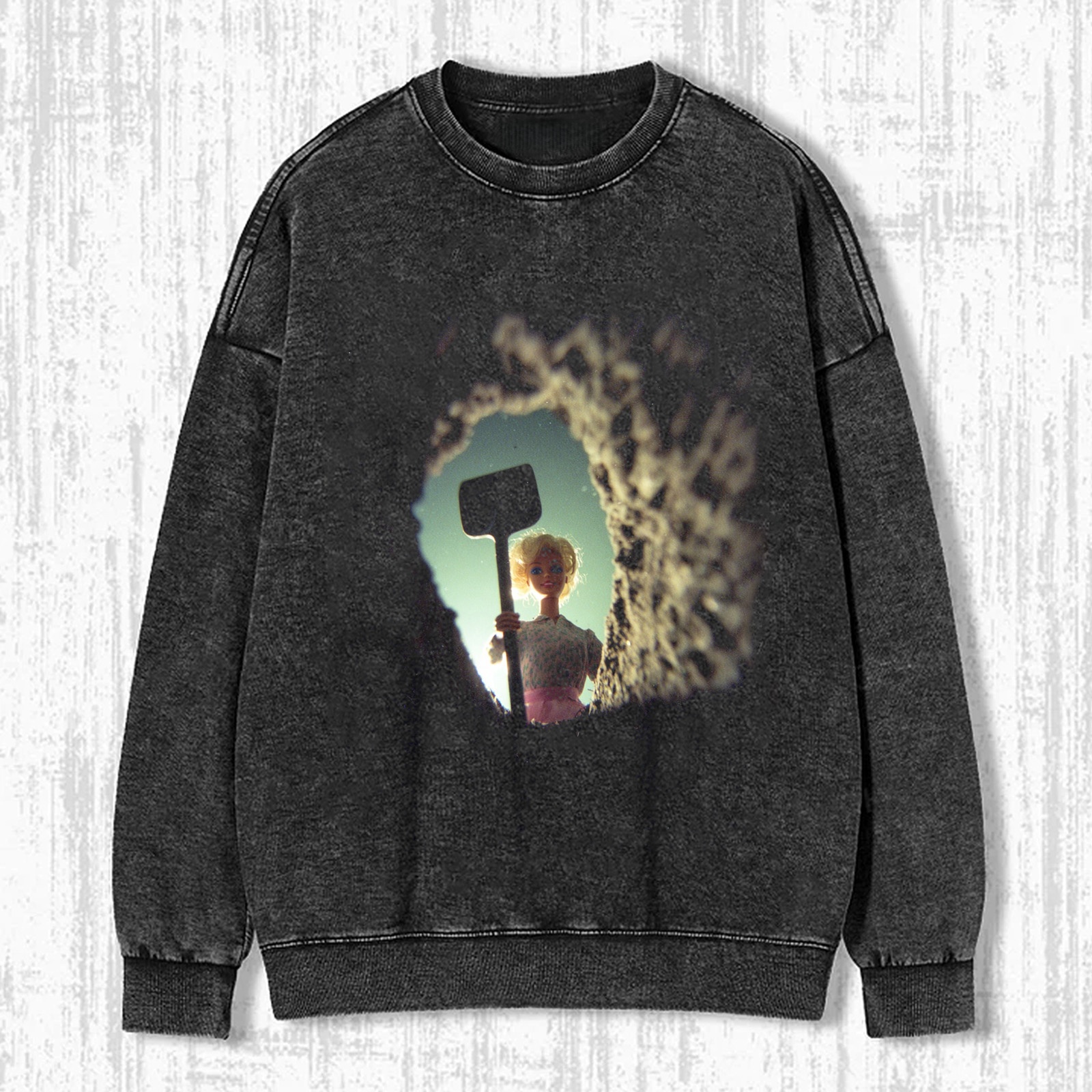 Funny Doll Face DIGGING TEE