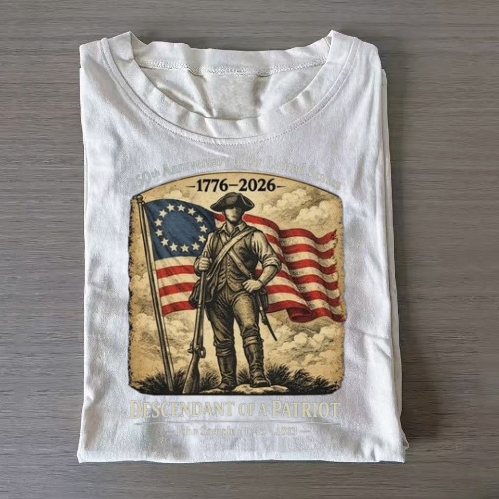 Vintage Patriot USA 250th Anniversary Graphic T-shirt