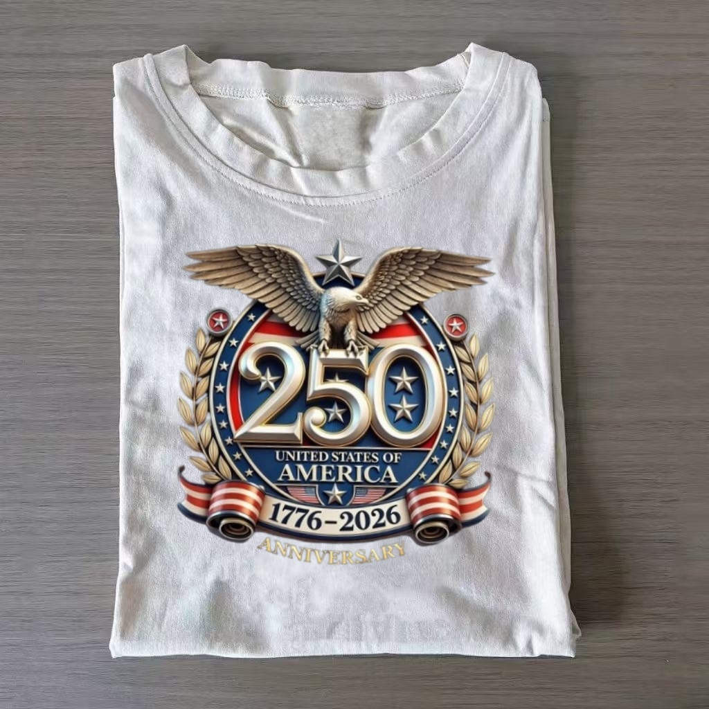 Vintage Eagle Emblem USA 250 Year T-shirt