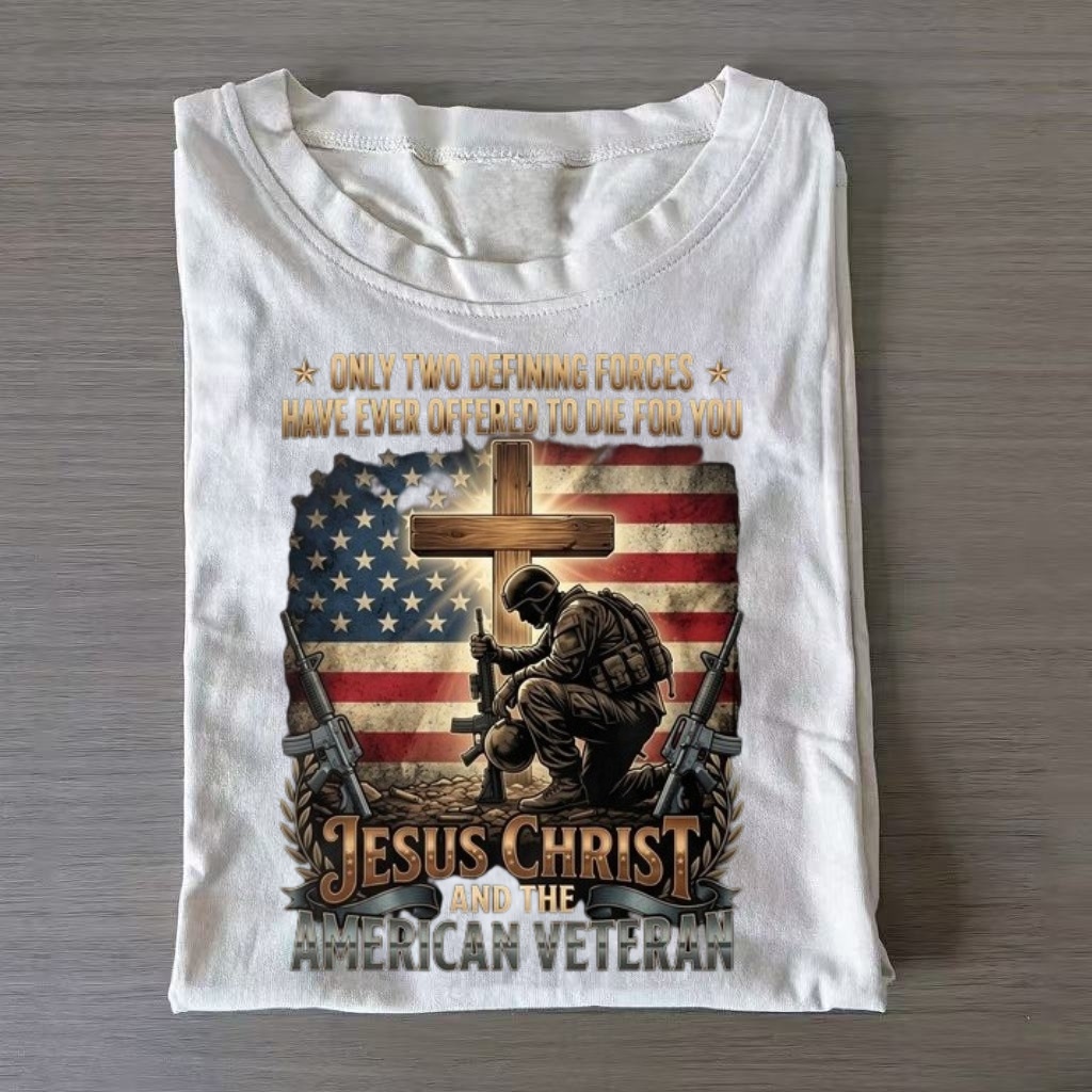 Veteran & Faith Patriotic T-Shirt